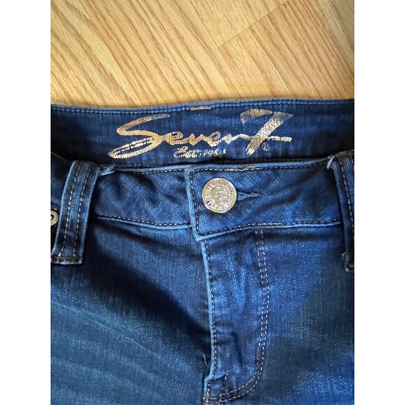 Seven7 Womens‎ Denim Weekend Shorts Size 4 - Picture 2 of 6